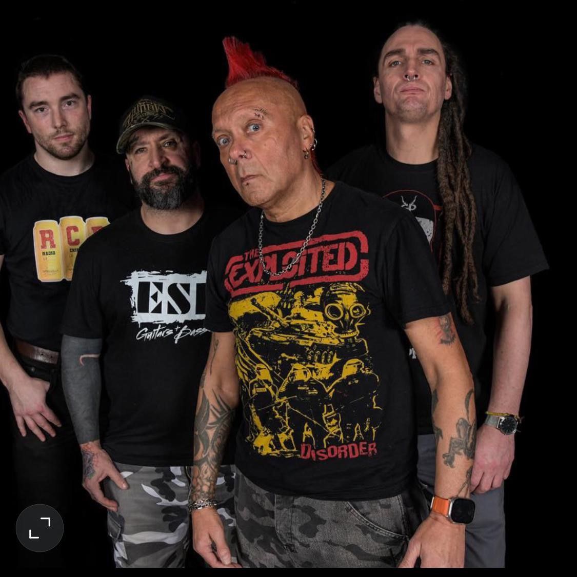 The Exploited with Total Chaos