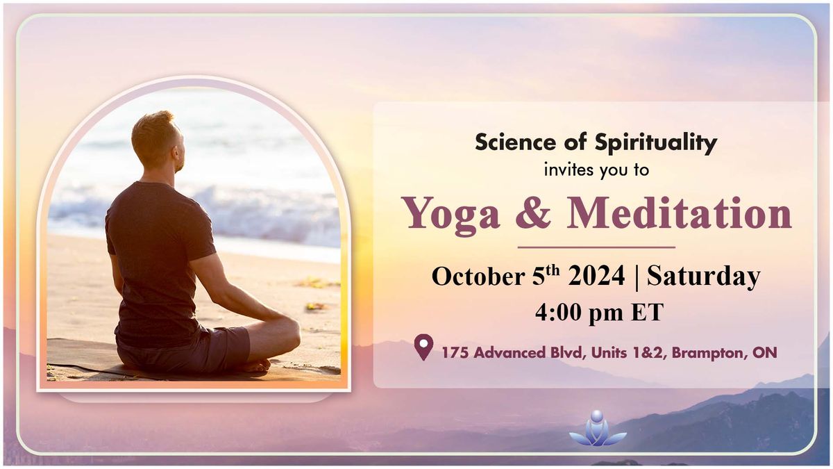 Yoga and Meditation Session