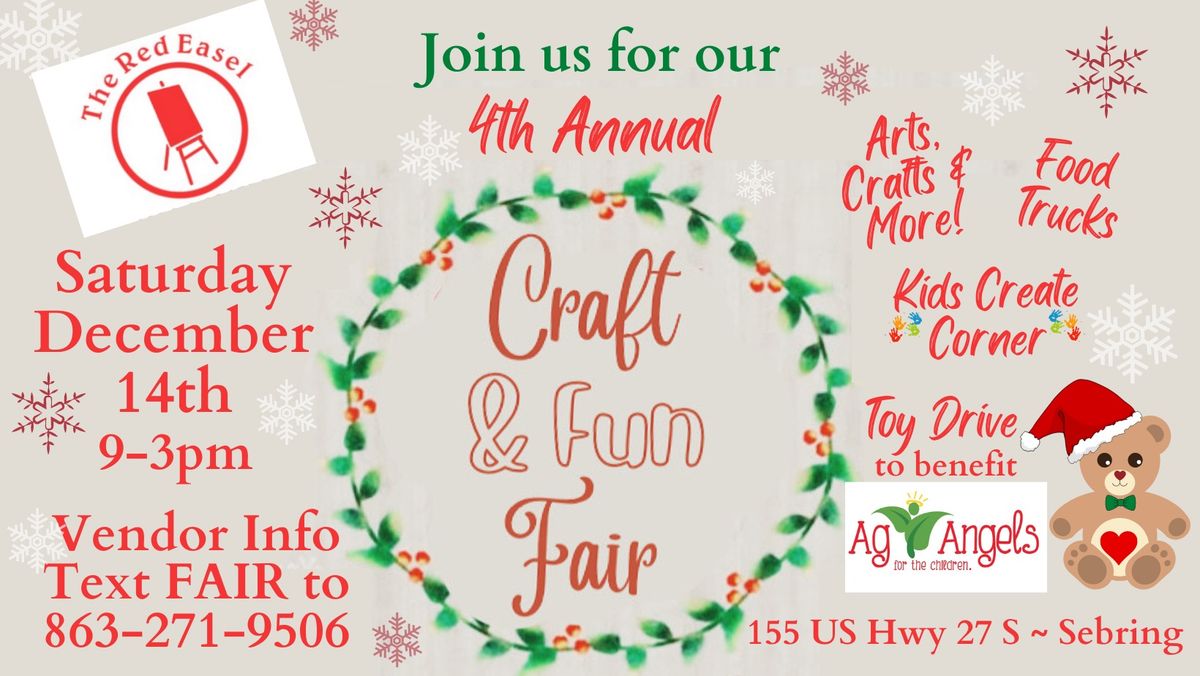 4th Annual Craft & Fun Fair