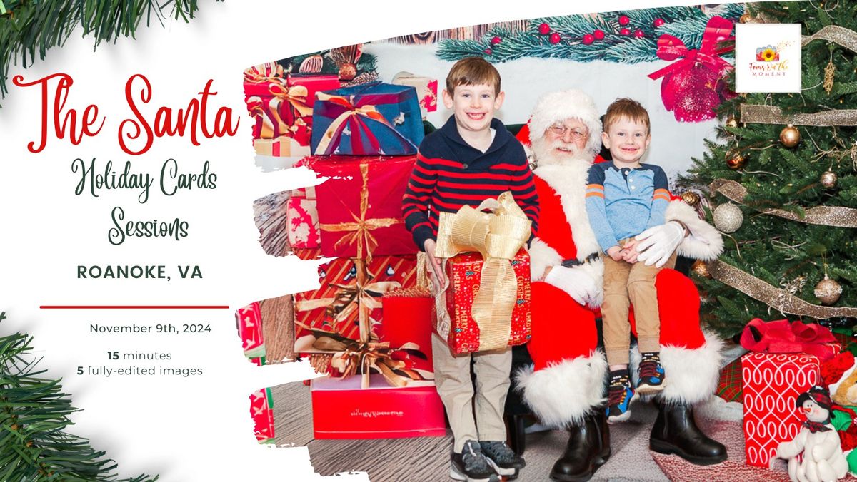 NOW BOOKING | Santa Holiday Cards Photo Session