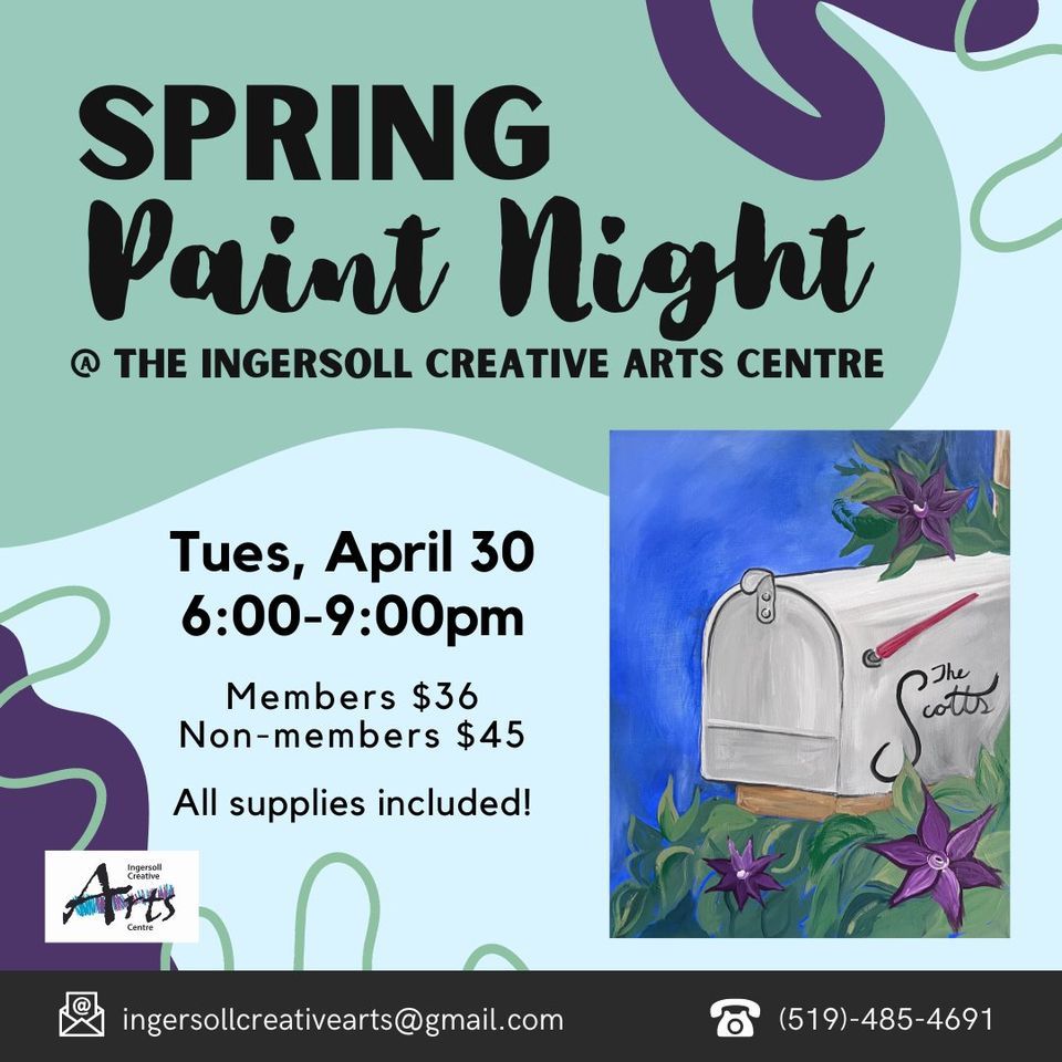 ICAC Spring Paint Night