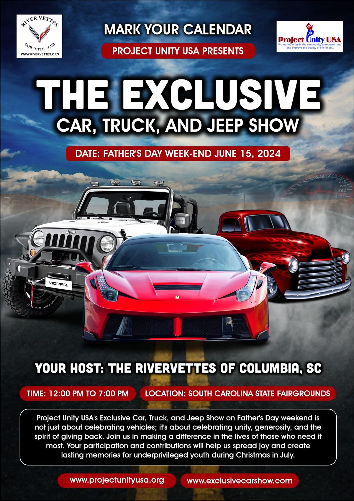 Exclusive Car, Truck, and Jeep Show