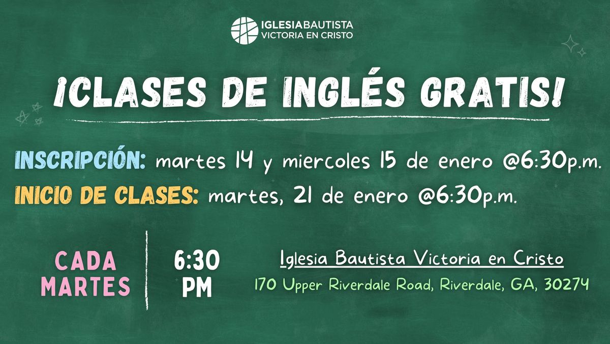 Inscripci\u00f3n DIA 2- \u00a1Clases de Ingl\u00e9s (Gratis)!