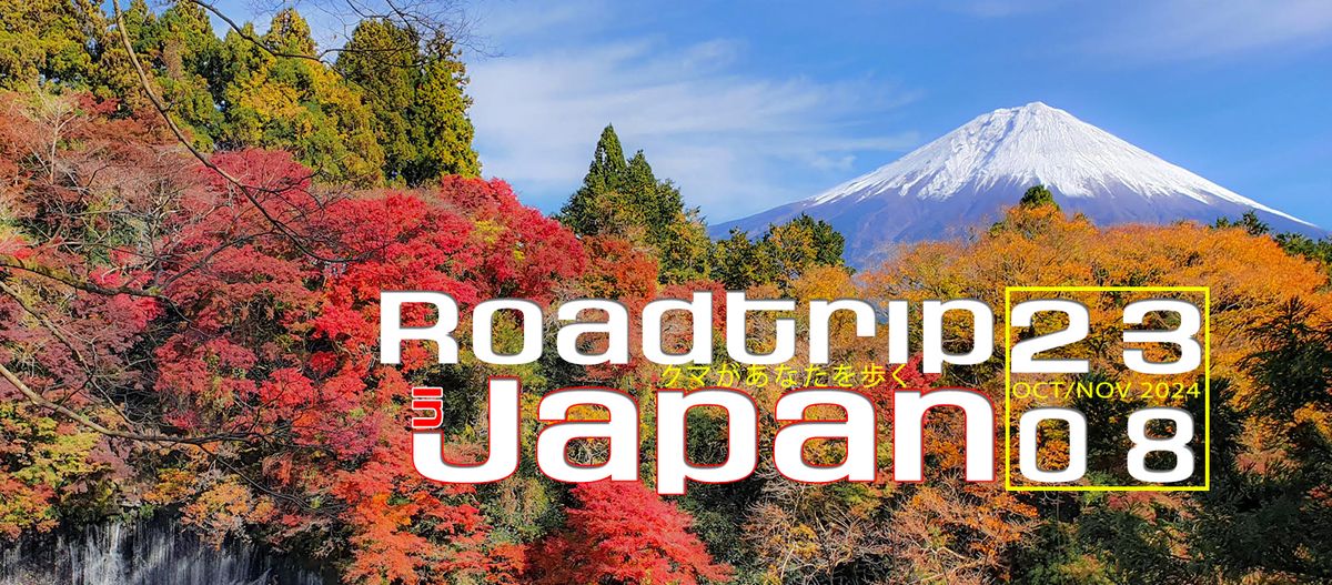 Roadtrip in Japan 23.10-08.11.2024