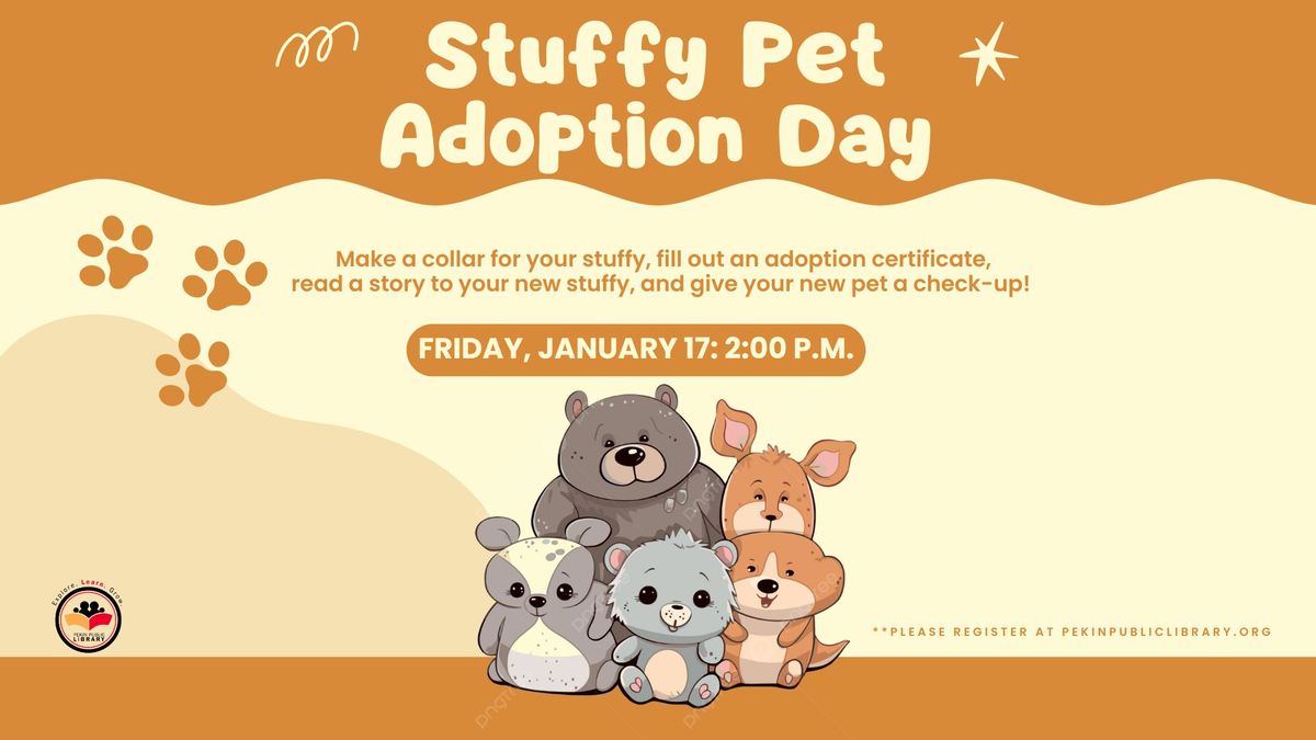 Stuffy Pet Adoption Day