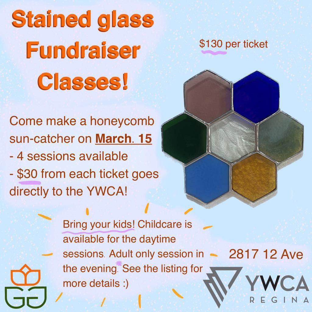 Stained Glass Honeycomb Workshop Fundraiser