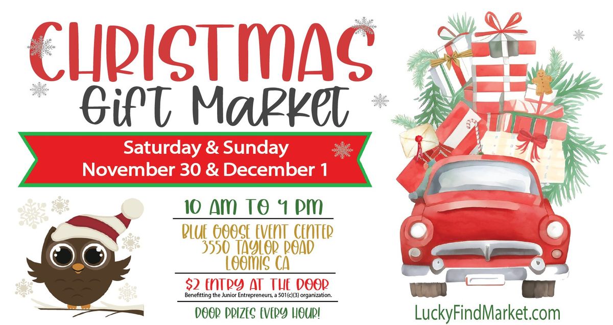 Shop Small Saturday Christmas Gift Market