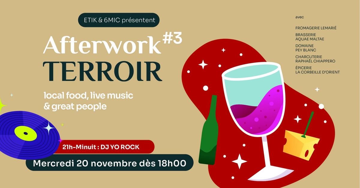 AFTERWORK TERROIR #3 