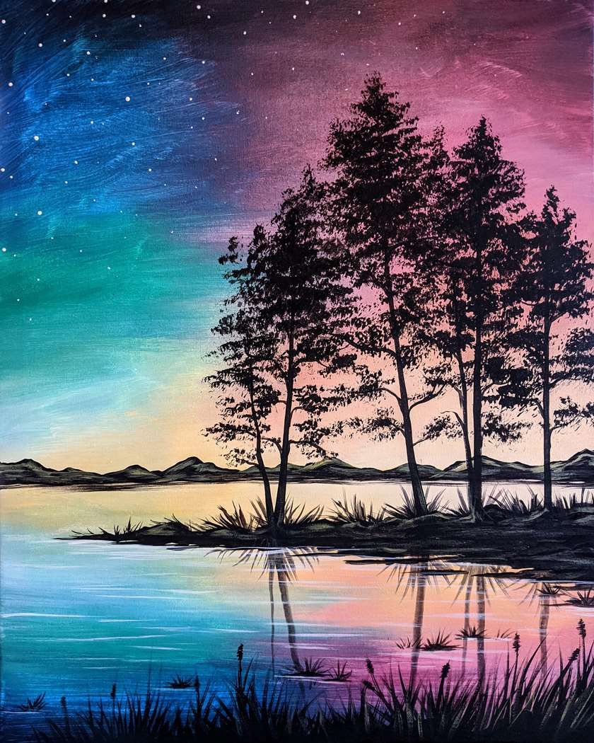 A Serene Sunset-Paint Party