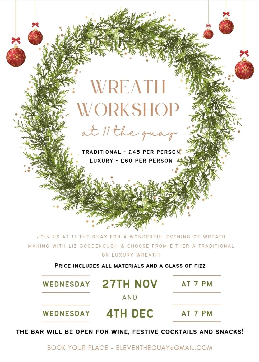 Festive Wreath Workshops