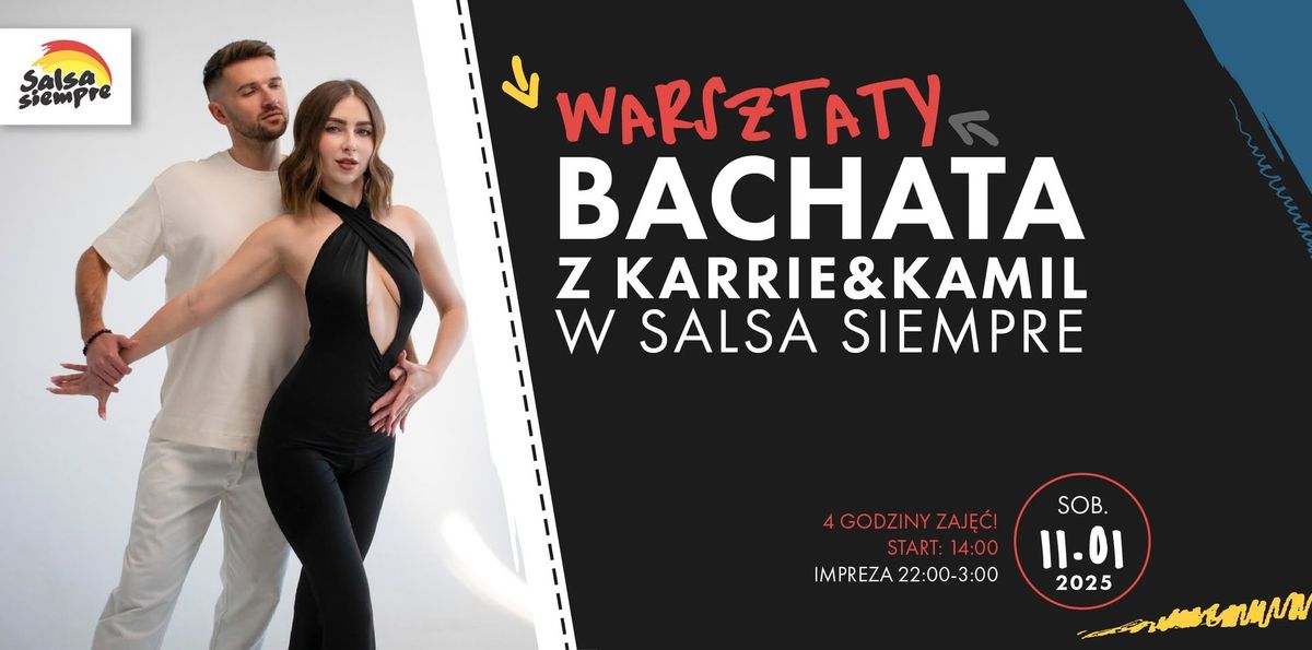 Warsztaty Bachaty z go\u015b\u0107mi z Rzeszowa! Karrie&Kamil w Poznaniu! 