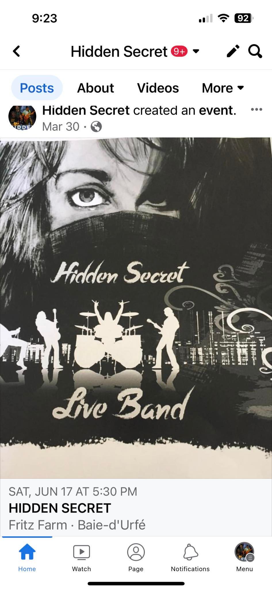 HIDDEN SECRET LIVE PARTY DANCE BAND