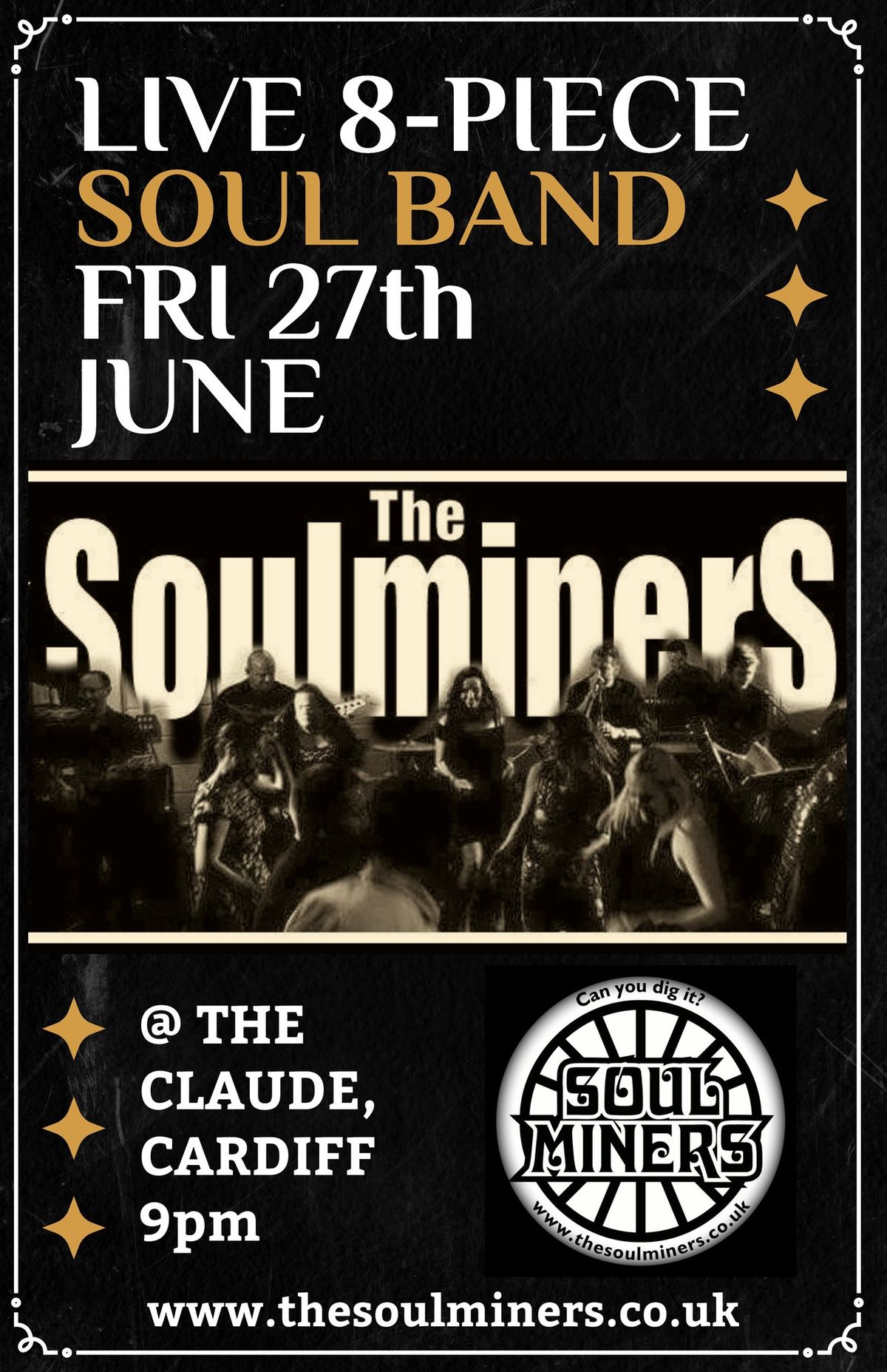 The Soul Miners - Live @ The Claude, Cardiff