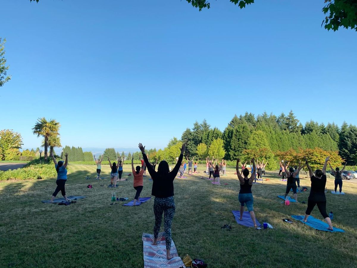 Yoga + Wine Salem | Cubanisimo Vineyards