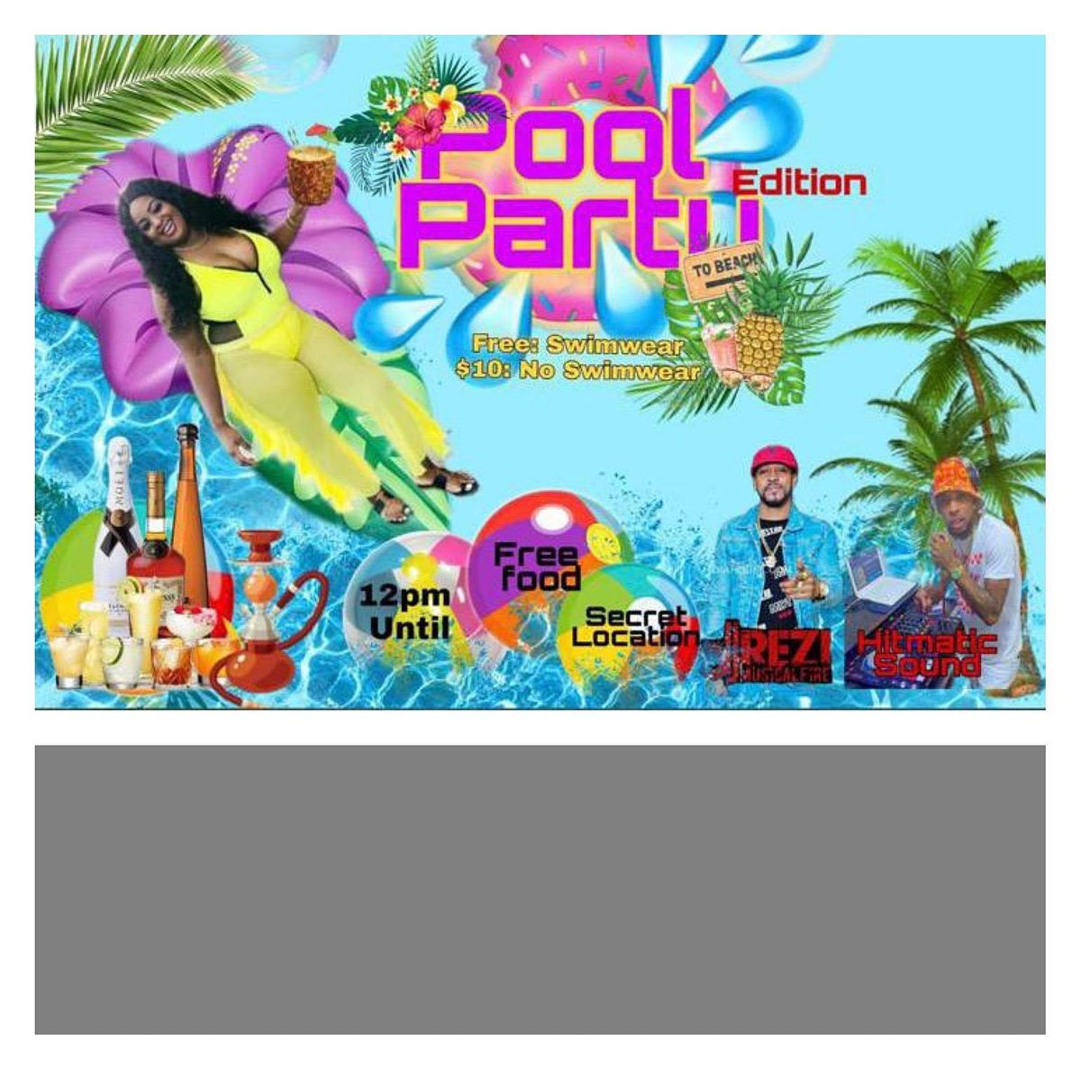 Pool\/foam party