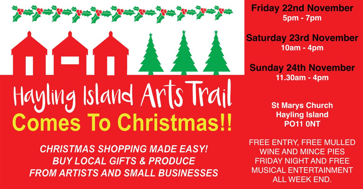 Hayling Island Arts Trail Comes to Christmas