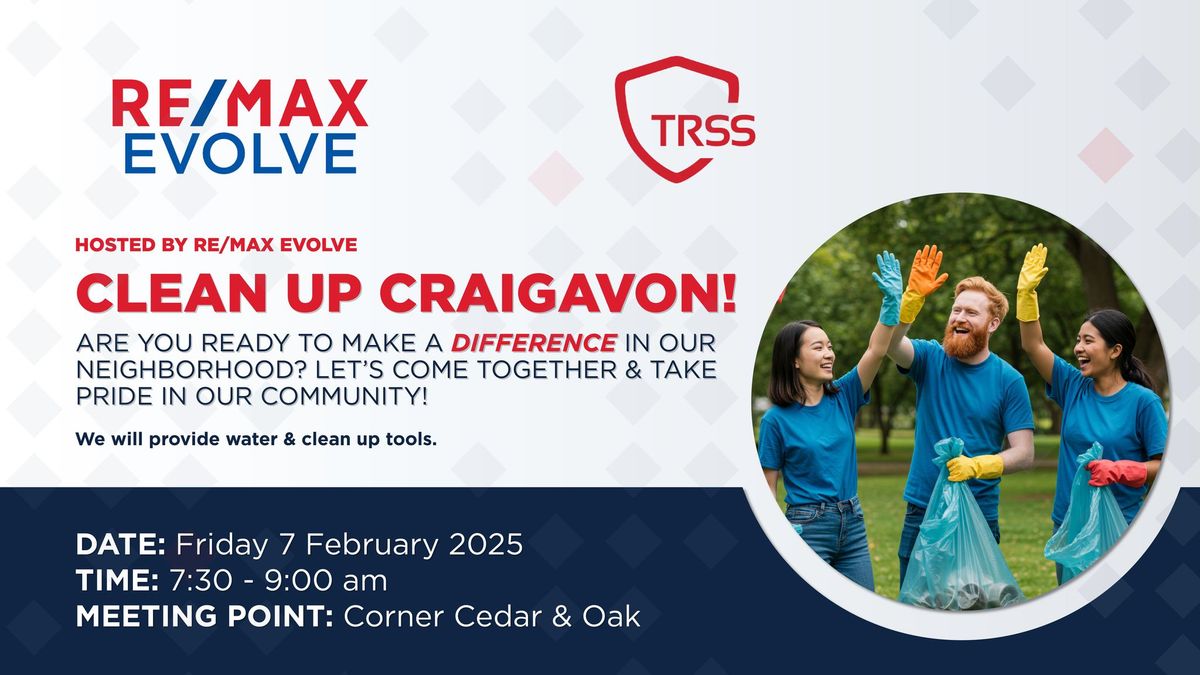 Craigavon Clean Up with RE\/MAX EVOLVE & TRSS