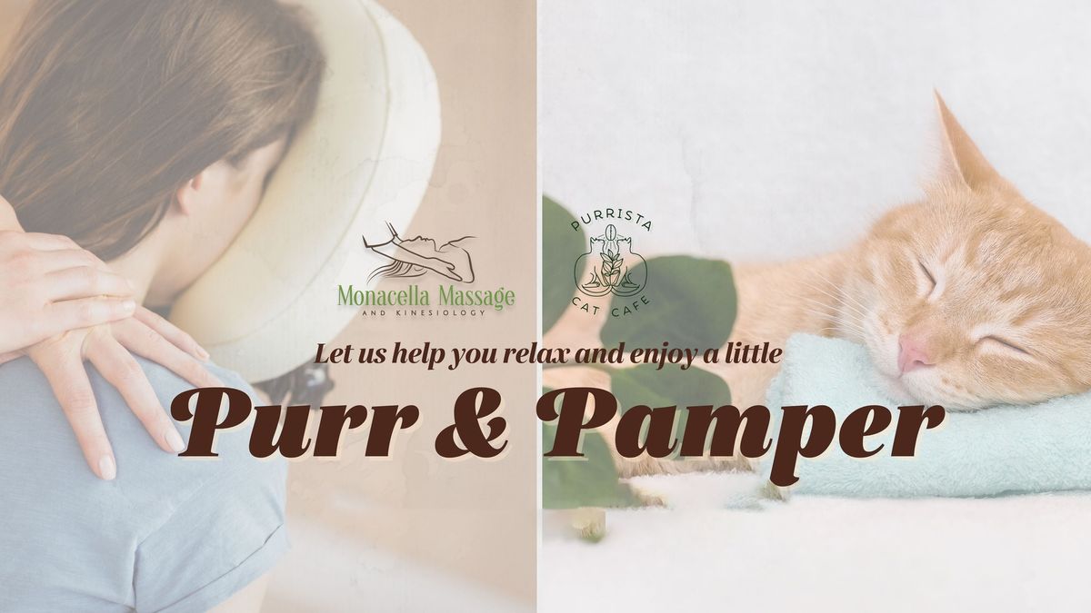 Purr & Pamper Massage Event