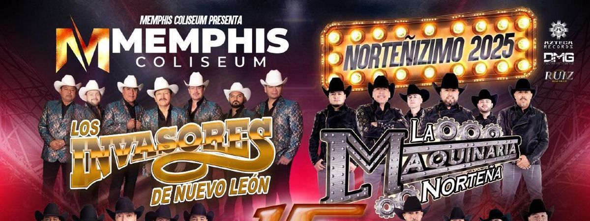 LA MAQUINARIA NORTENA , LOS INVASORES , MEMPHIS , TN 