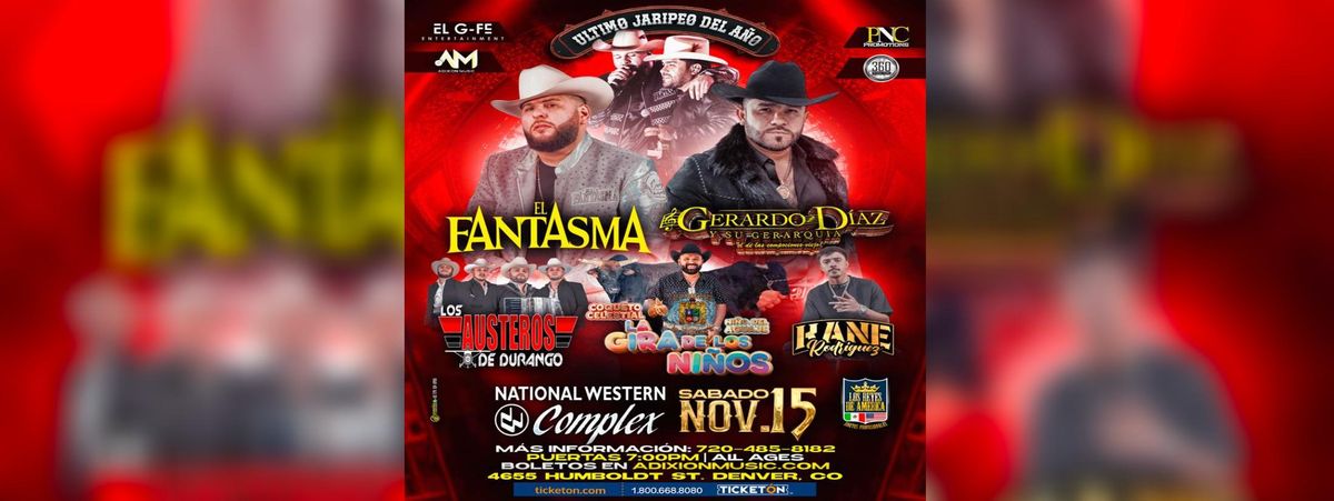 VIVA LA RAZA TOUR 2025 El Fantasma Y Gerardo Diaz