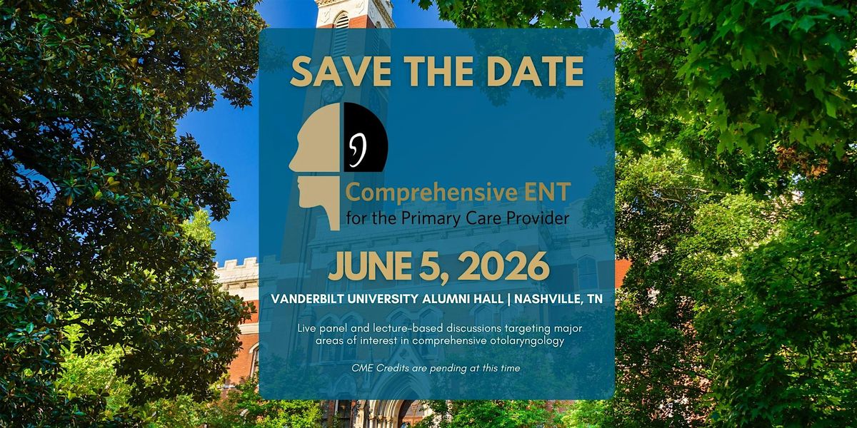 Comprehensive ENT for the Primary Care Provider Exhibitors Registration