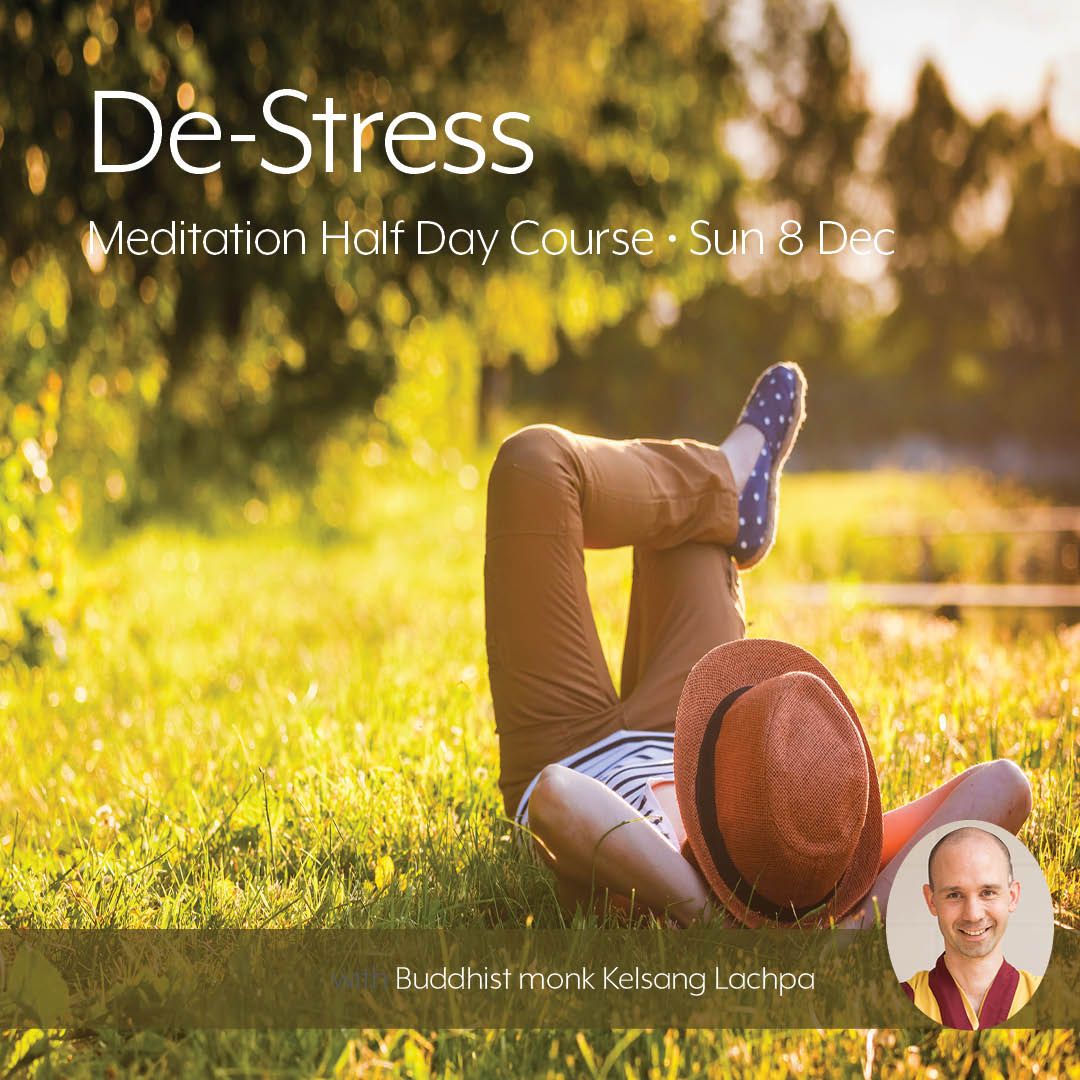 De-Stress Meditation Half Day Course