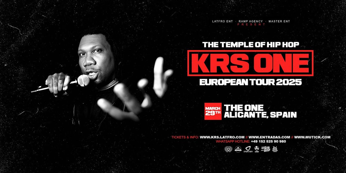 KRS One Live in Alicante