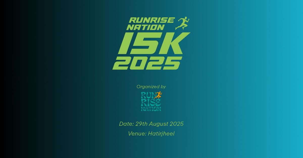 RunRise Nation 15K 2025