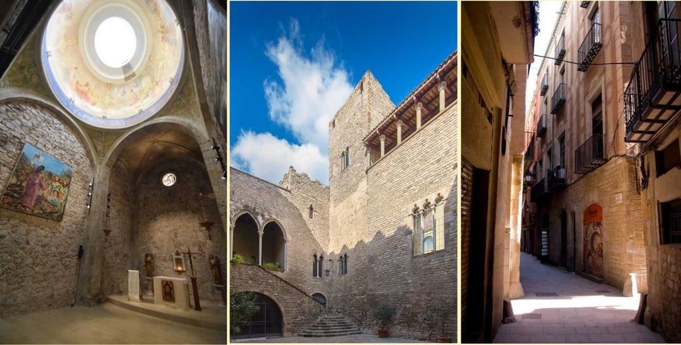 Barcelona del S.XV. Palau Requesens i Sant Just i Pastor