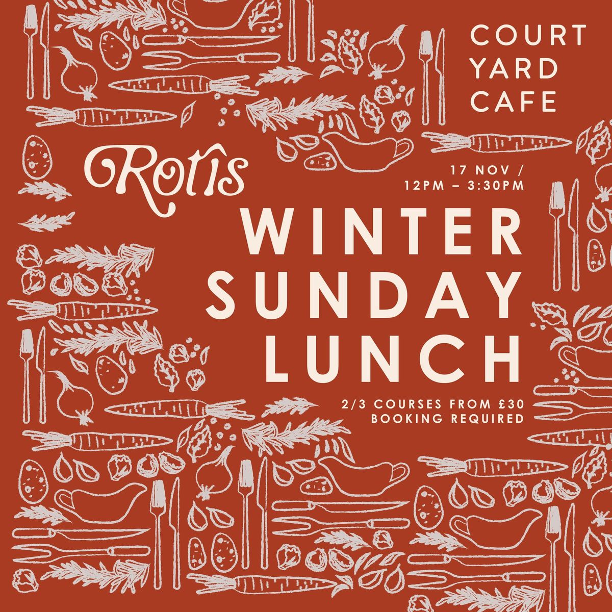 Rotis Winter Sunday Lunch 