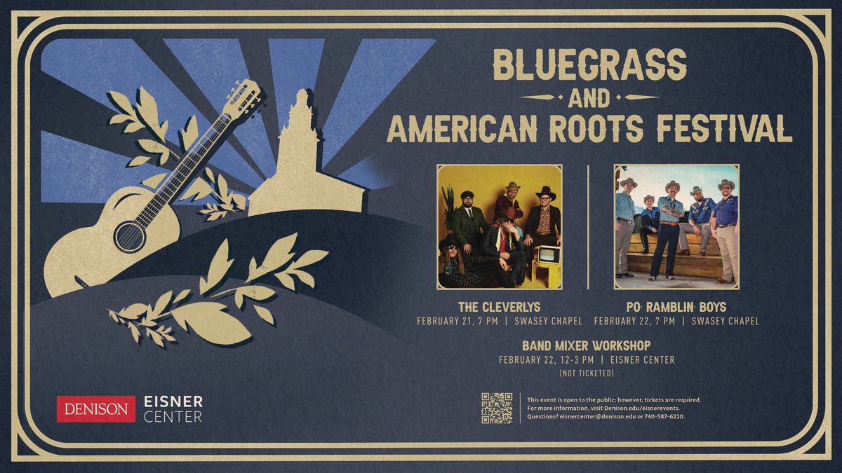 Bluegrass and American Roots Festival: The Cleverlys and The Po' Ramblin' Boys