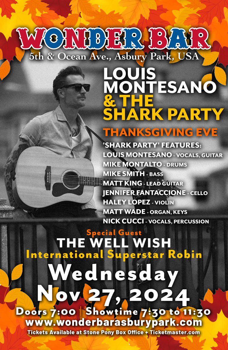 Louis Montesano and The Shark Party