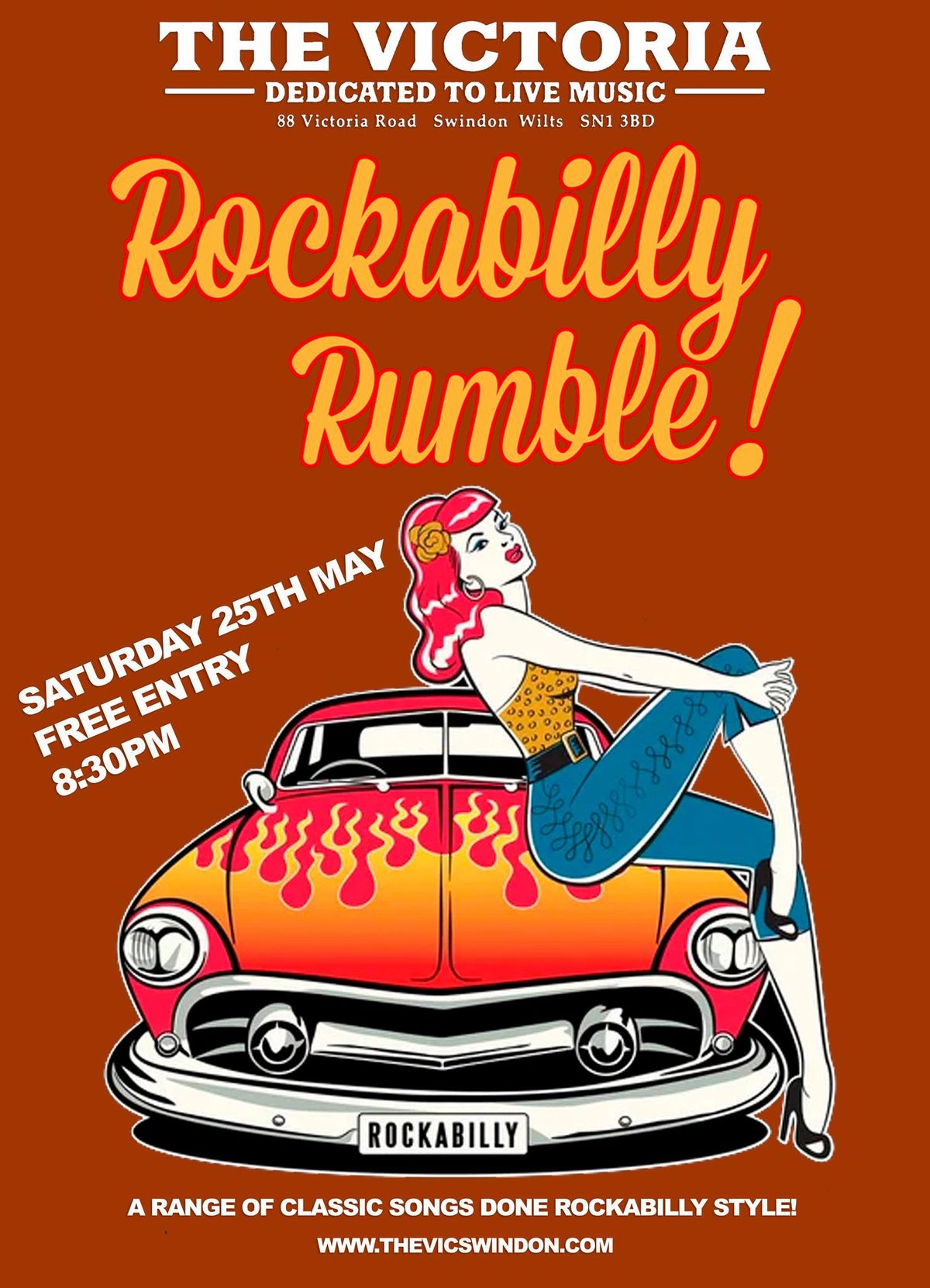 ROCKABILLY RUMBLE - live at The Vic 