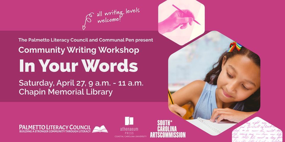 In Your Words All-Ages Writing Workshop