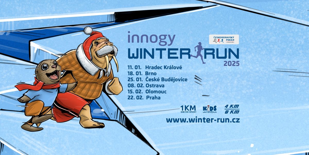 innogy Winter Run \u010cesk\u00e9 Bud\u011bjovice 2025