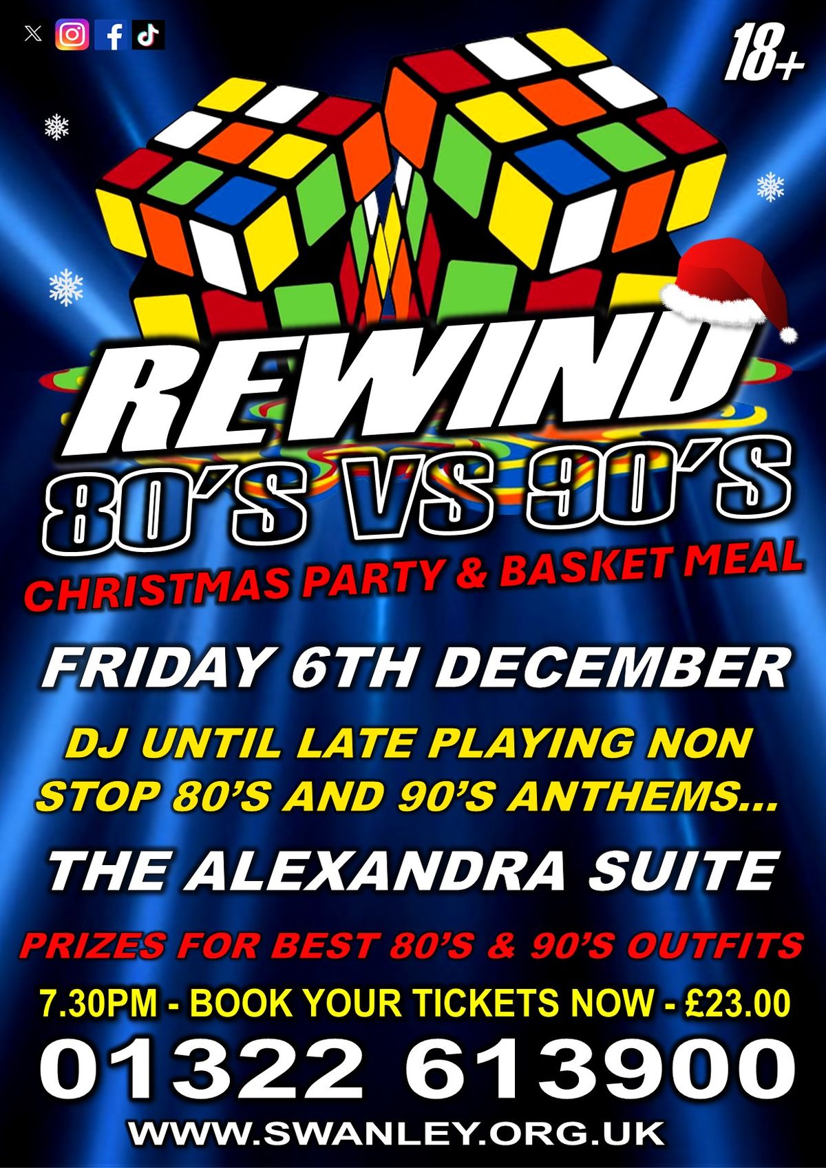 Rewind 80's VS 90's Christmas Basket Meal