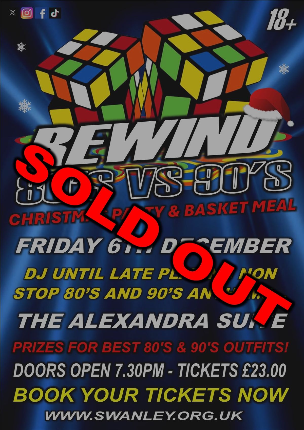 Rewind 80's VS 90's Christmas Basket Meal