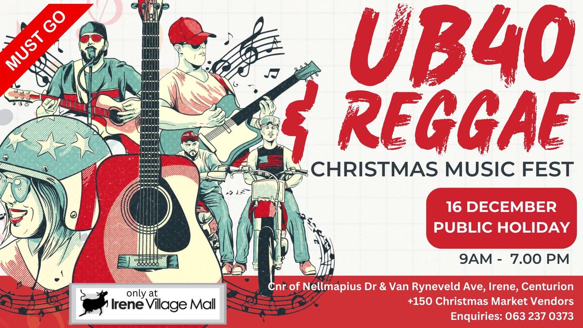 UB40 & Reggae Christmas Music Fest at Irene Village Mall