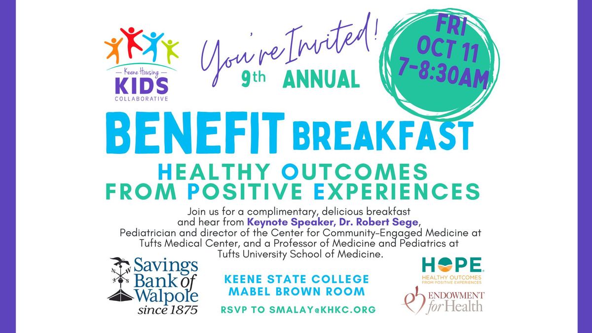 9th Annual Kids Collaborative Benefit Breakfast