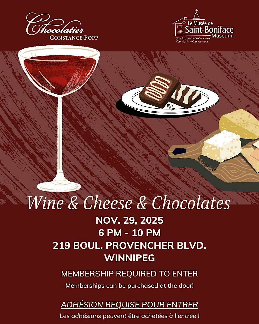 Members Eve Wine & Cheese