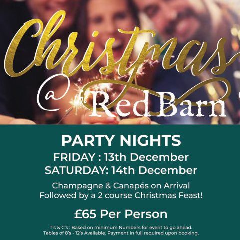 Christmas Party Nights @ The Red Barn