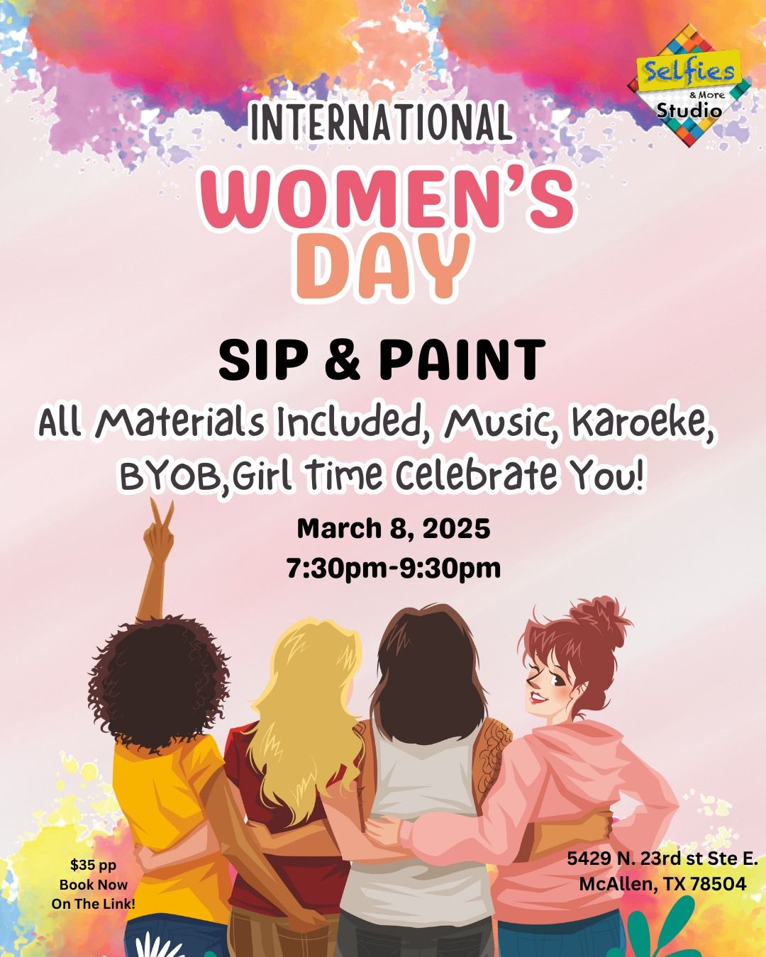 International Women's Day Sip & Paint