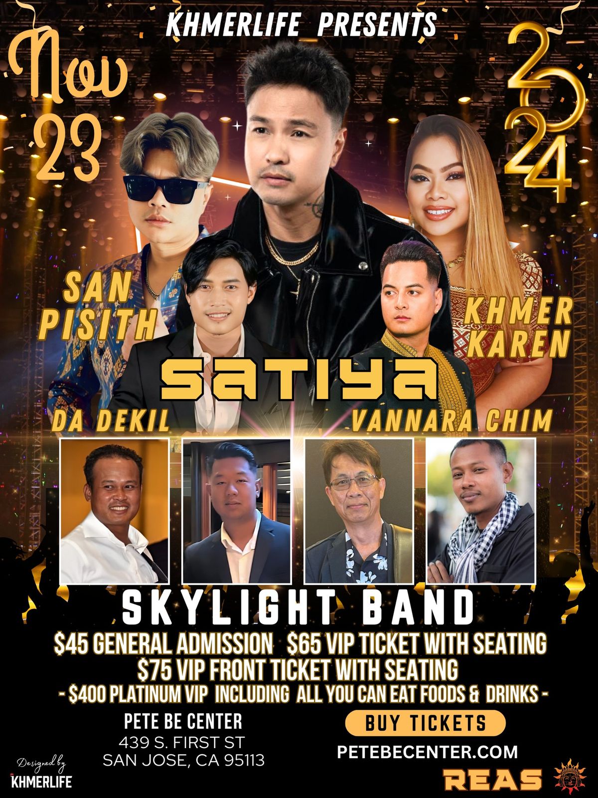 Khmerlife Presents Satiya in San Jose 