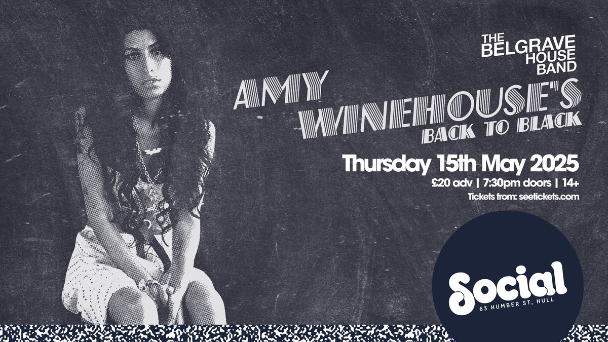 The Belgrave House Band: Amy Winehouse 'Back to Black' | Social | Hull