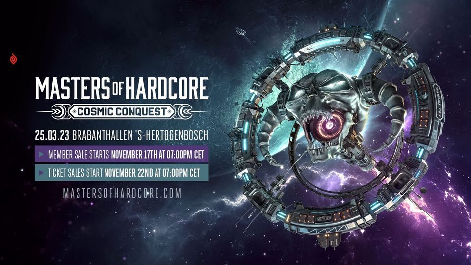 Masters of Hardcore 2023 - Cosmic Conquest | Official Art of Dance event