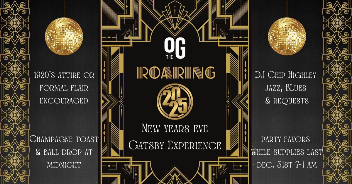 Roaring 2025 - New Years Eve Gatsby Experience