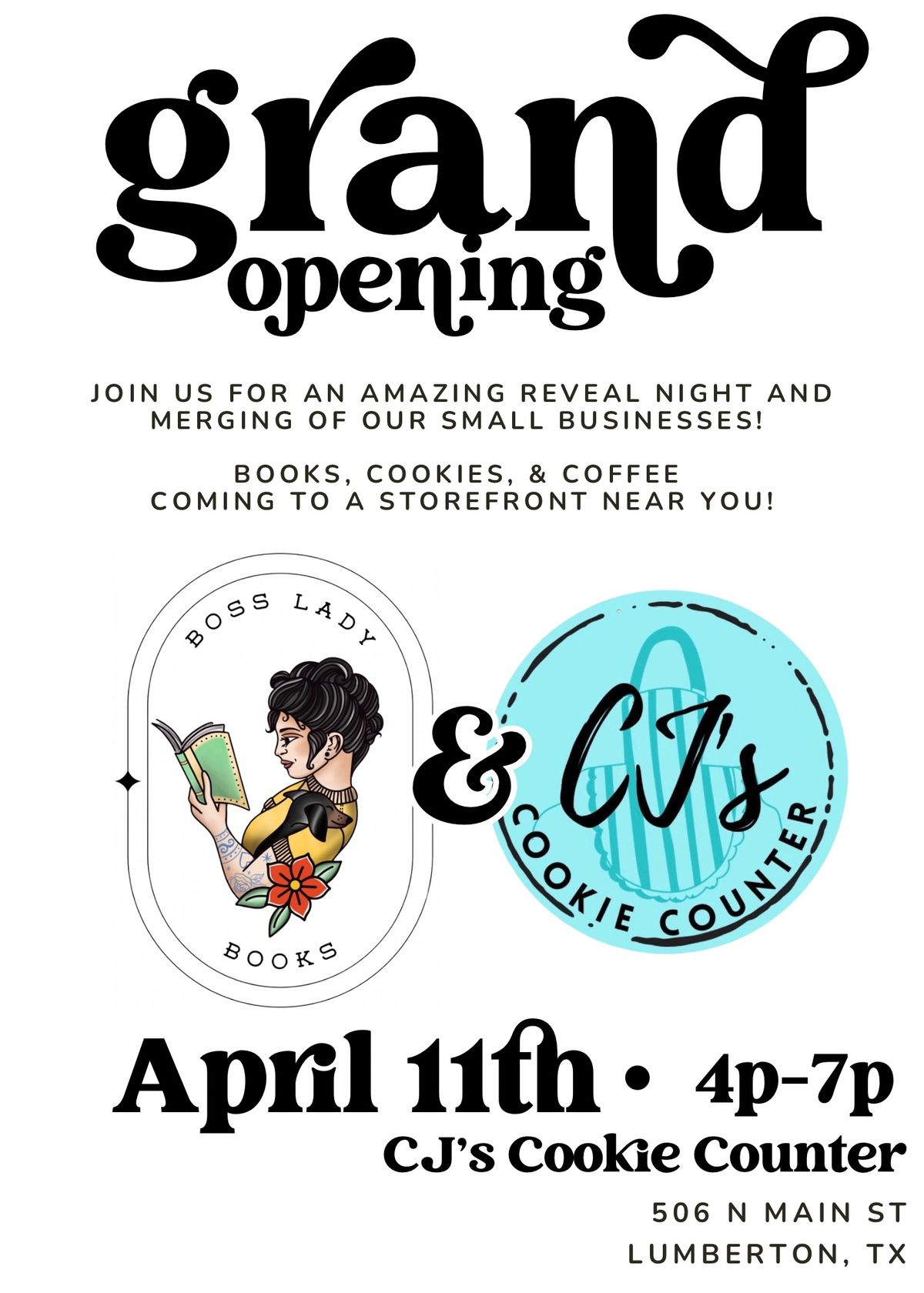 Boss Lady Books & CJs Cookie Counter Reveal Party! 