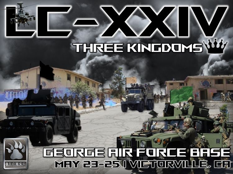 2025 LC-XXIV - "Three Kingdoms" featuring THREE FACTIONS. 