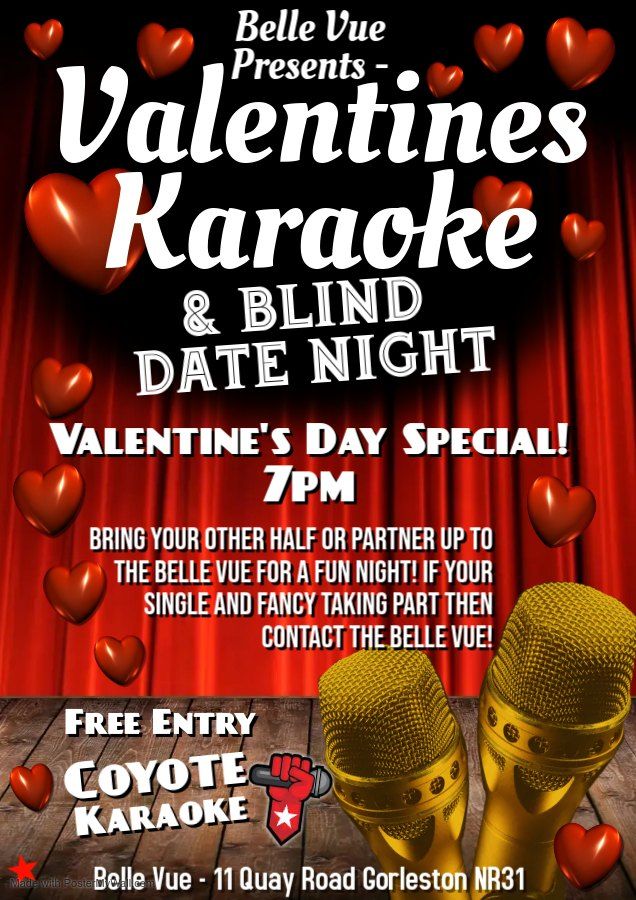 Karaoke - Blind Date Night - Do Not Miss This Event!