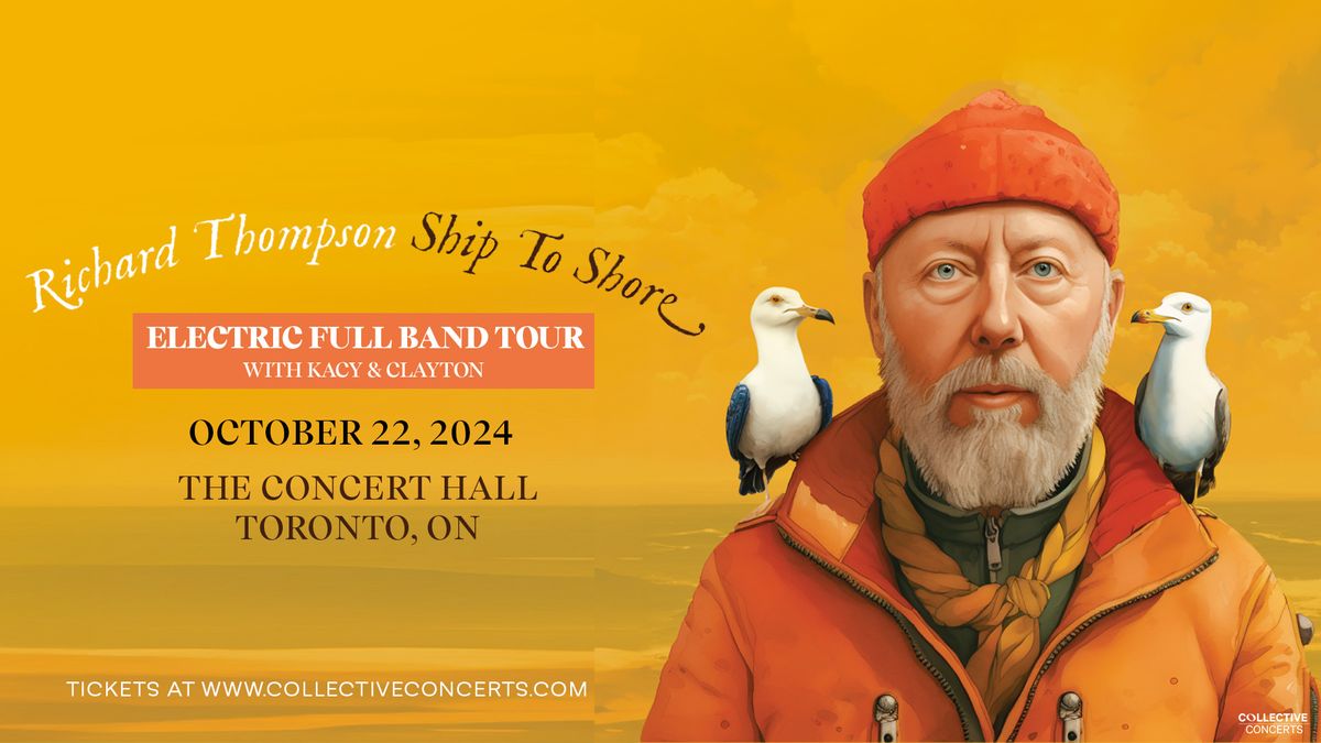 Richard Thompson - Ship to Shore Tour 2024 at The Concert Hall